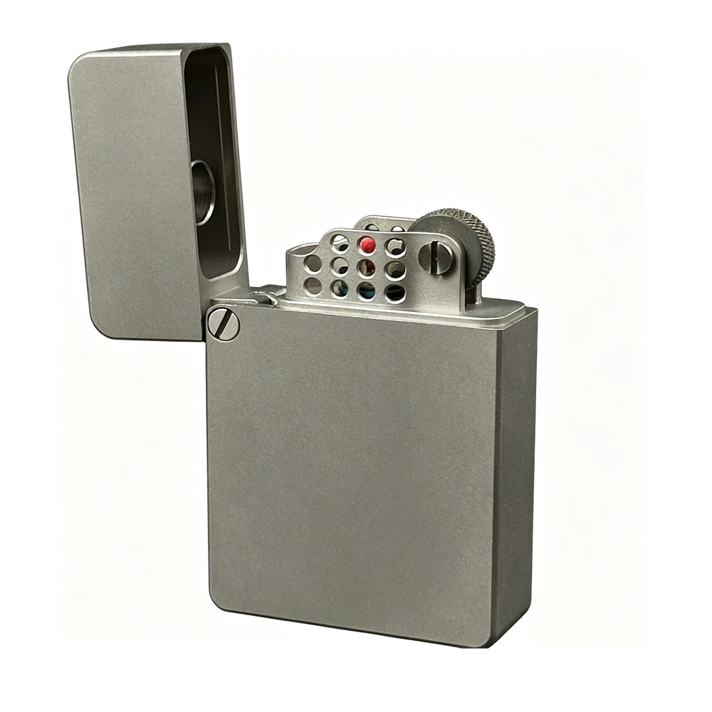 Fire Starting Kit - Tytanowa Zapalniczka do Paliwa CNC, Wielokrotnego