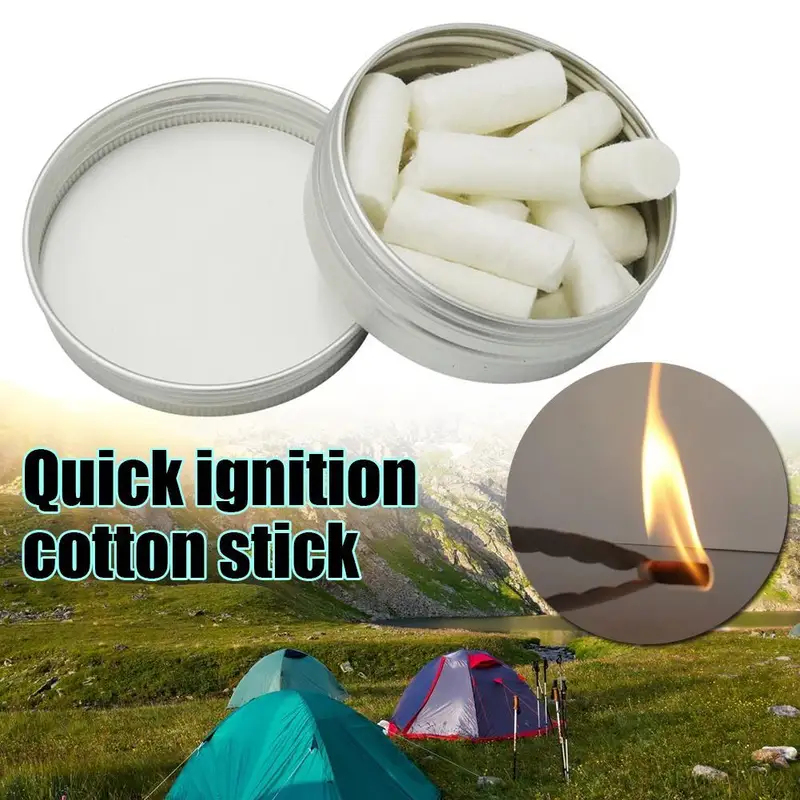 Fire Starting Kit - 12 szt. Zestaw do rozpalania ognia