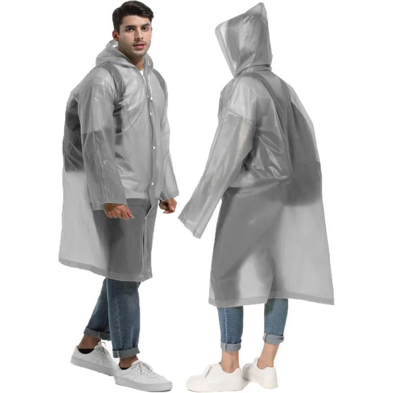 Emergency Poncho Rain - Jednorazowe i wielokrotnego użytku płaszcze przeciwdeszczowe