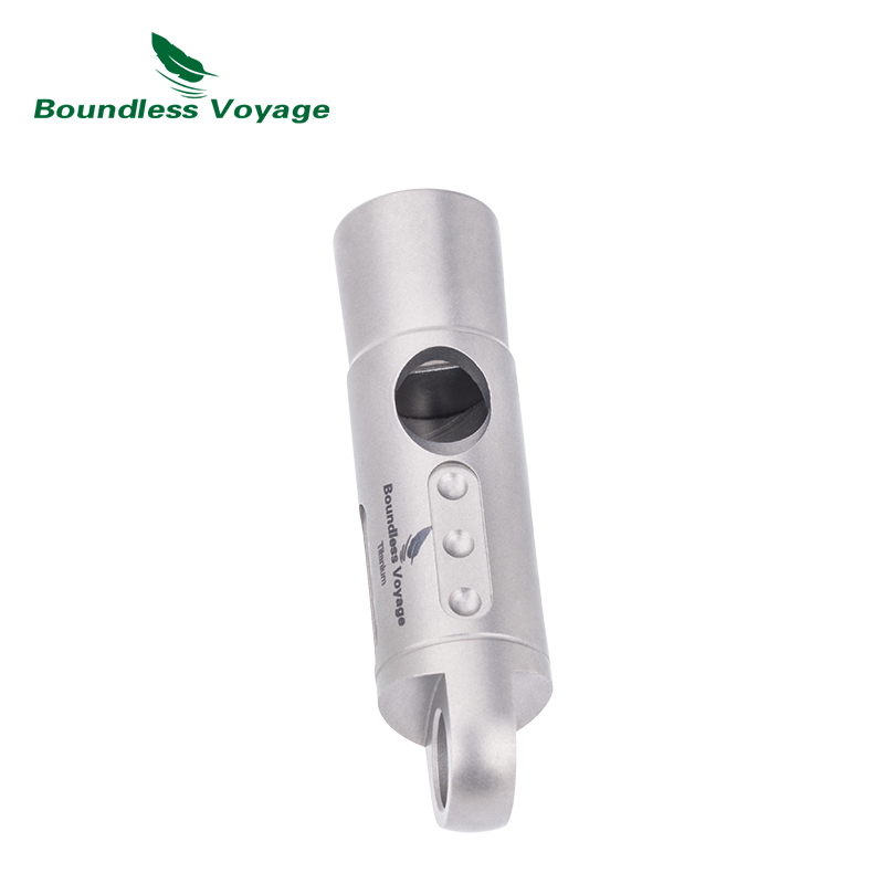 Boundless Voyage tytanowy gwiz – Emergency Whistle Loud recenzja i cena