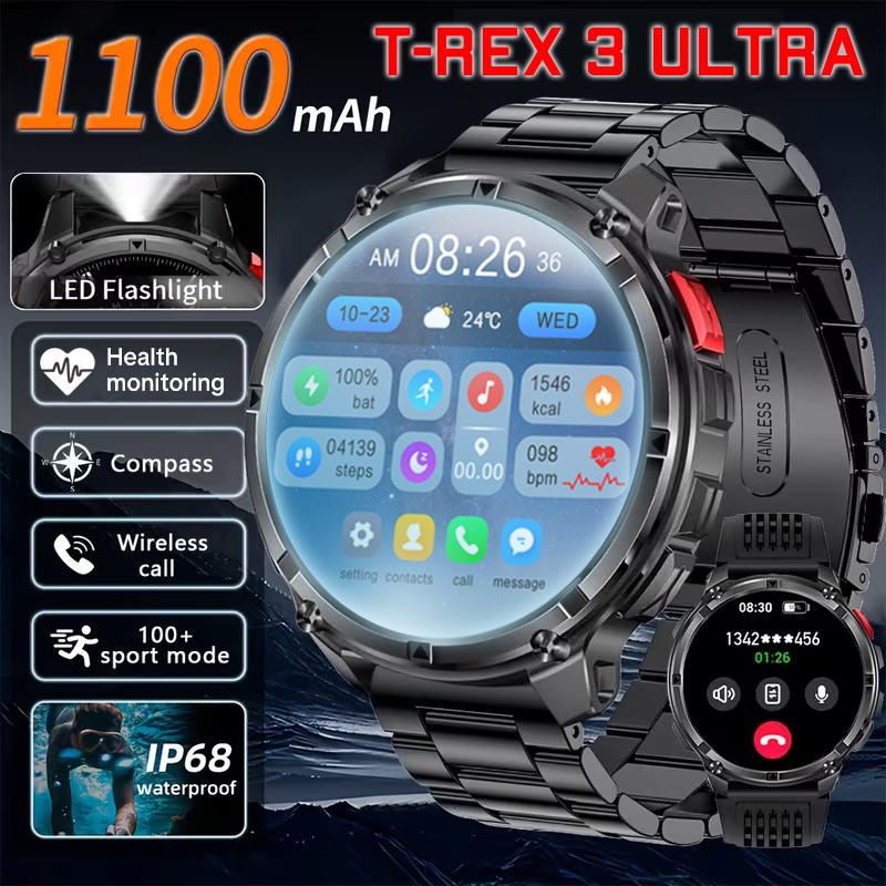 Nowy Smartwatch T-Rex3 Ultra z – Compass Lensatic recenzja i cena