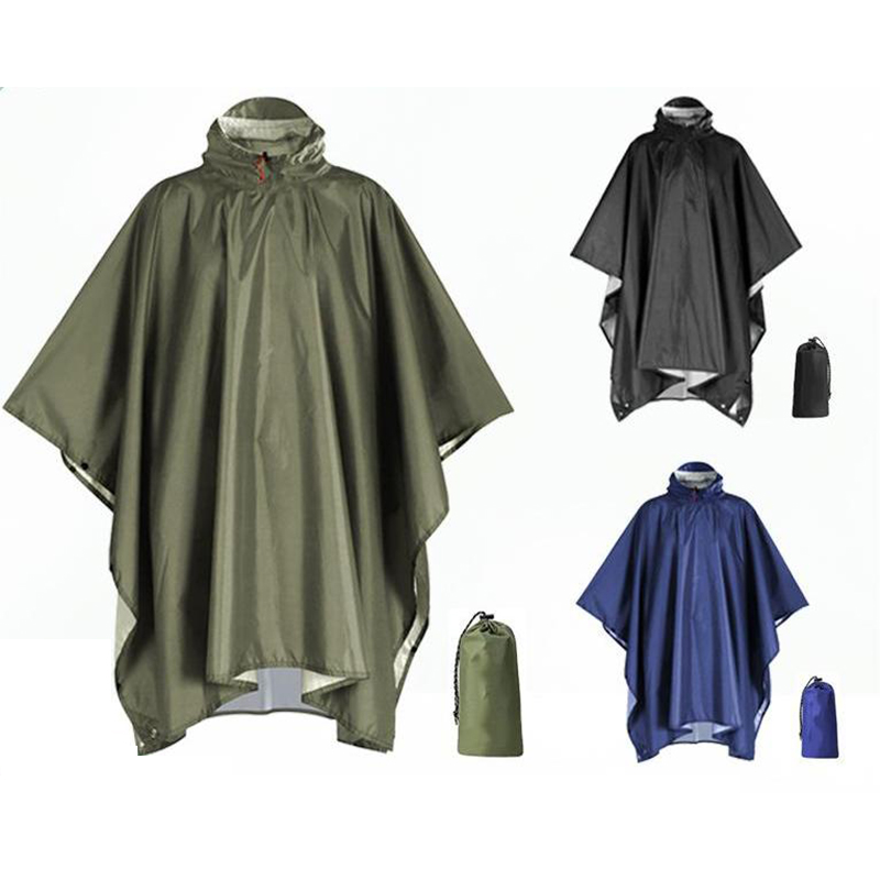 Wytrzymałe poncho przeciwdeszc – Emergency Poncho Rain recenzja i cena